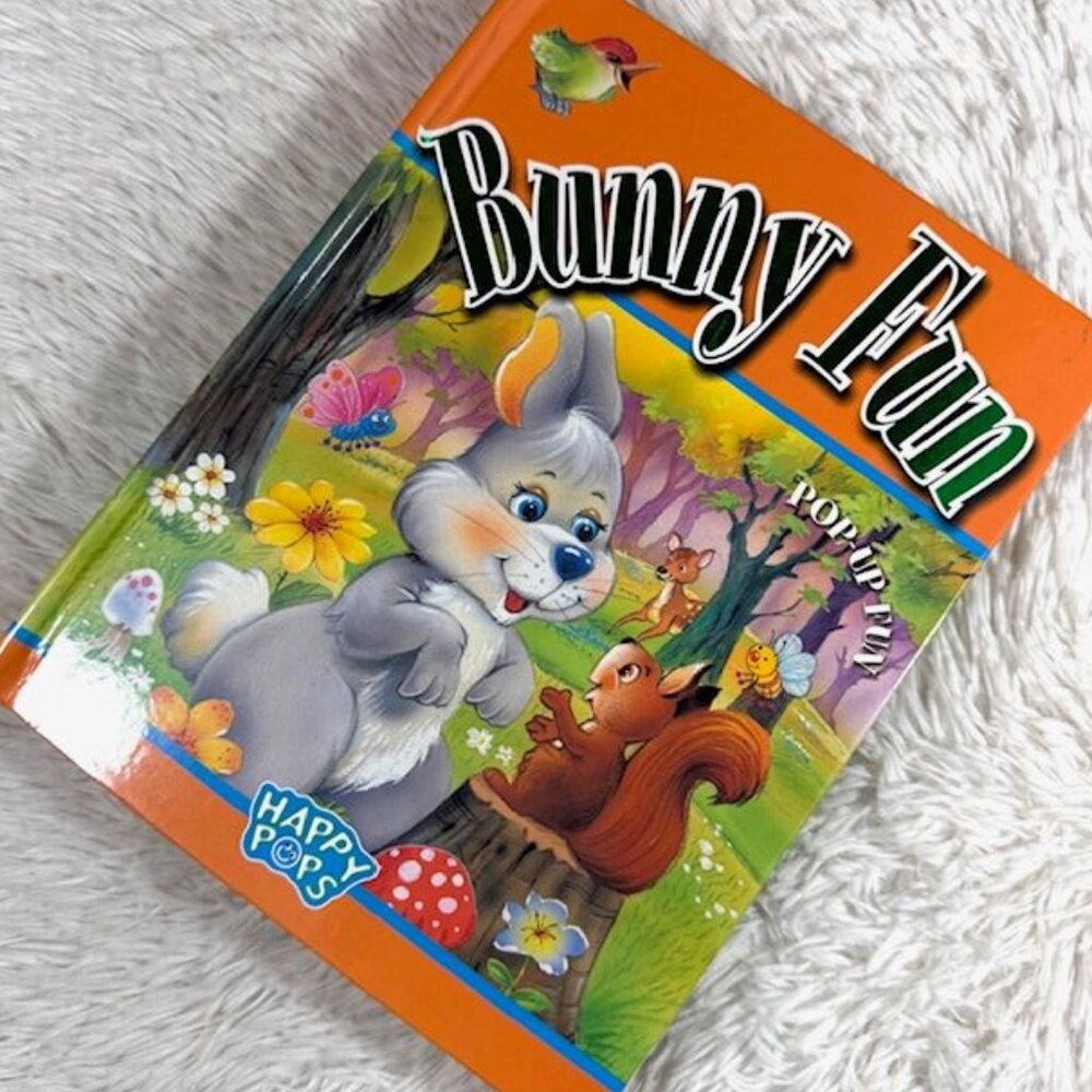 Vintage Happy Pops Bunny Fun Pop-Up Book